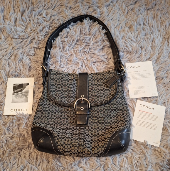 Coach Handbags - Coach Soho Signature Jacquard Bag
